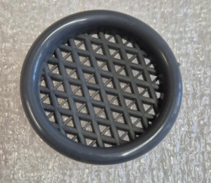 Round Plastic Push In Vent 38mm (pair)